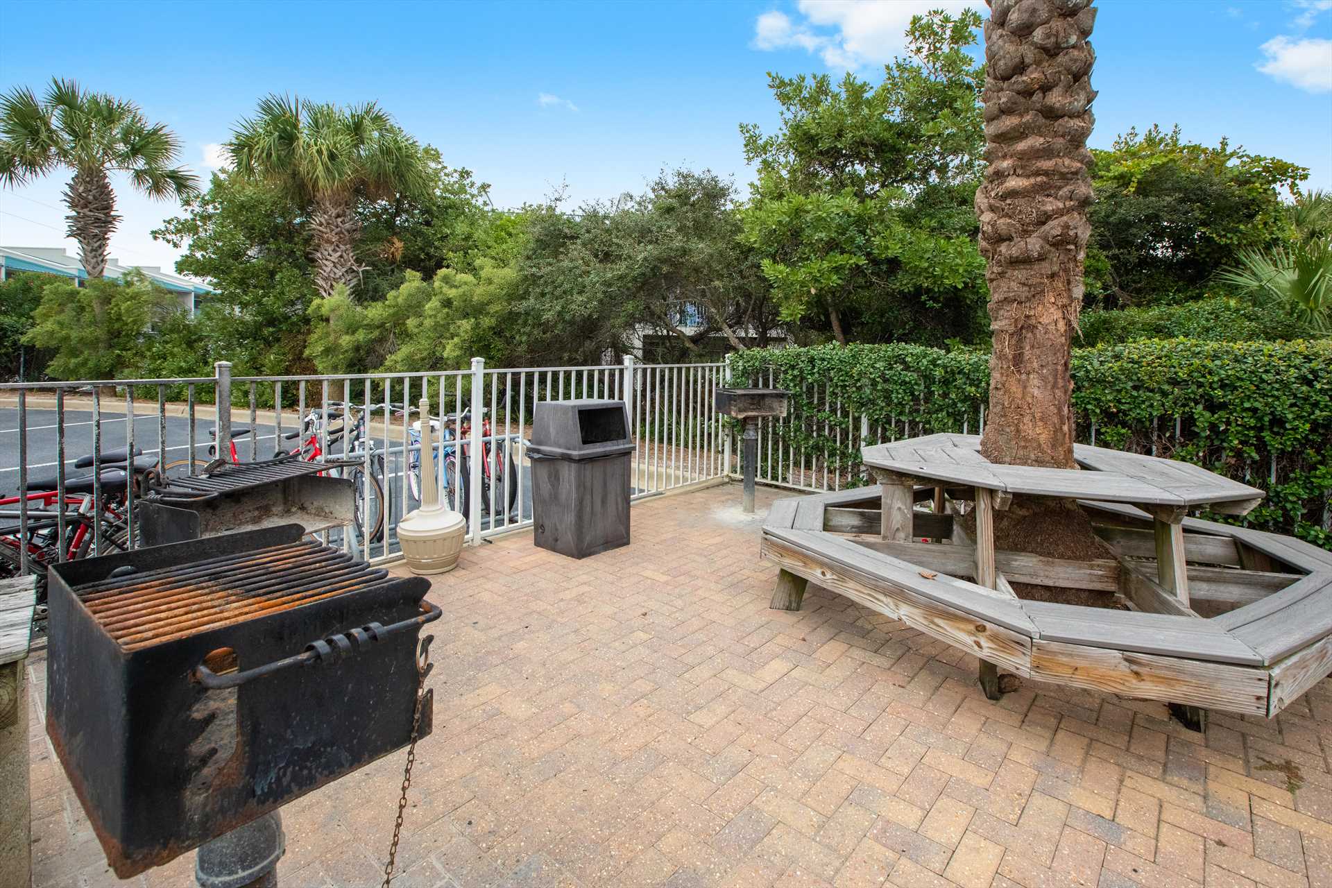 grill area