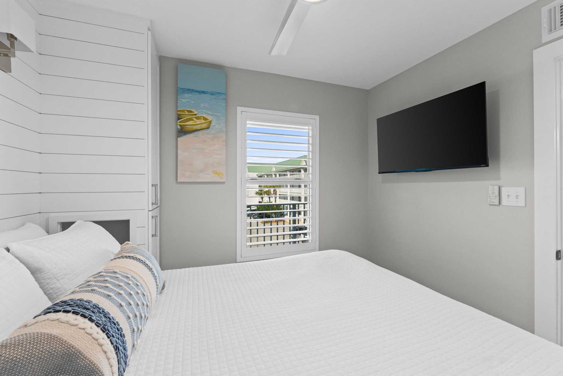 Beach vibes on demand-open the sliders and let the Gulf bree