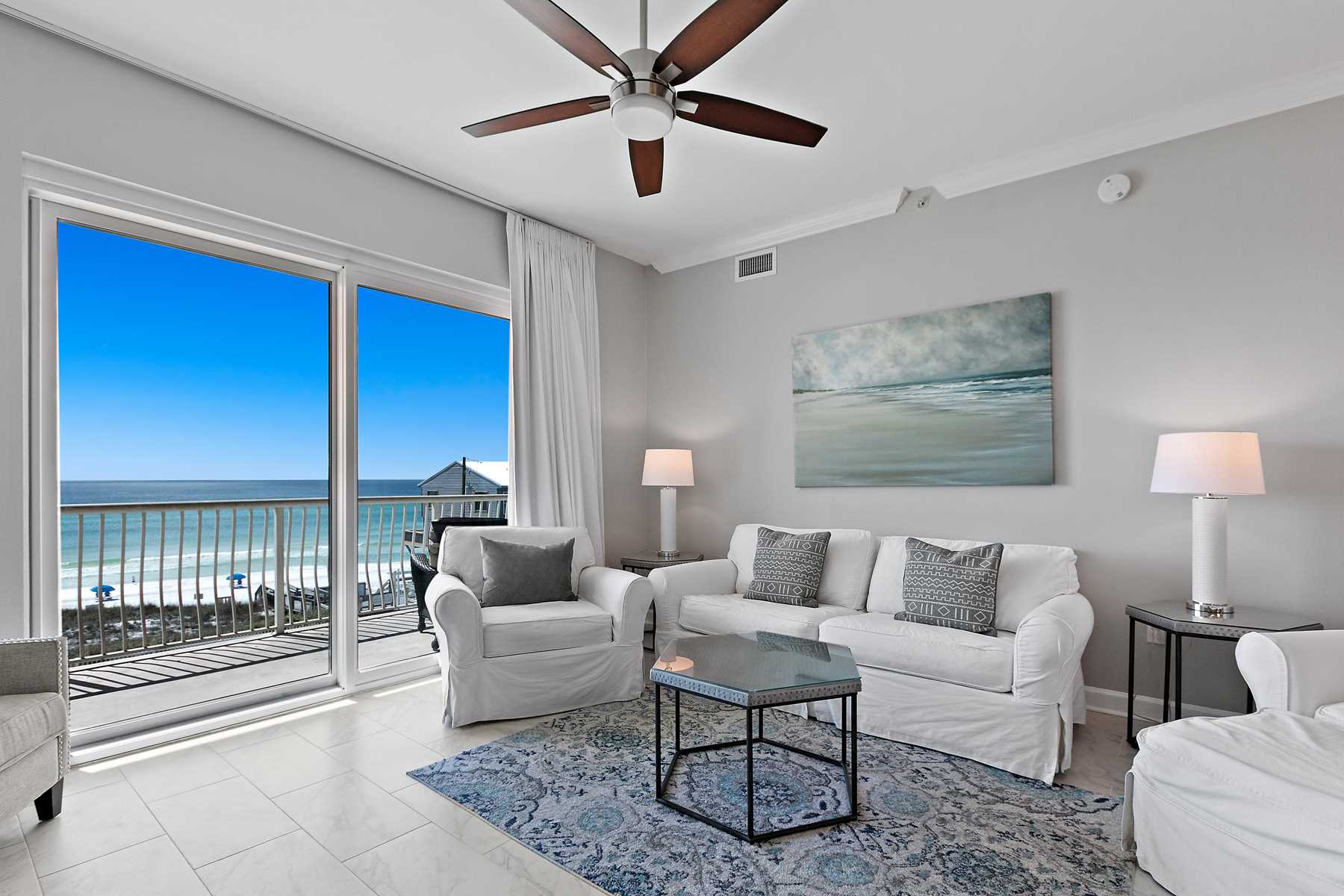 private beach in destin at beach retreat