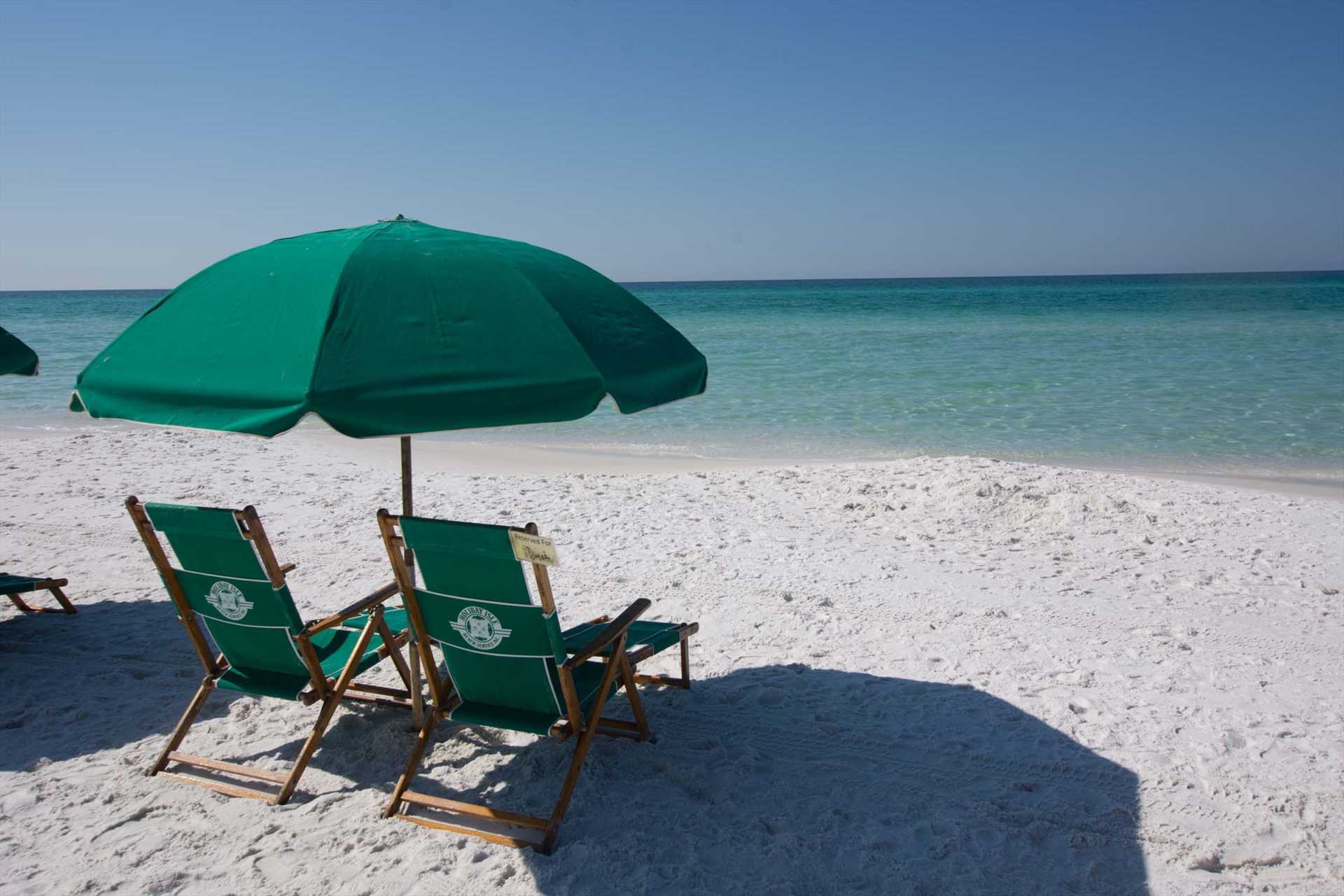 beach servic destin condo in season