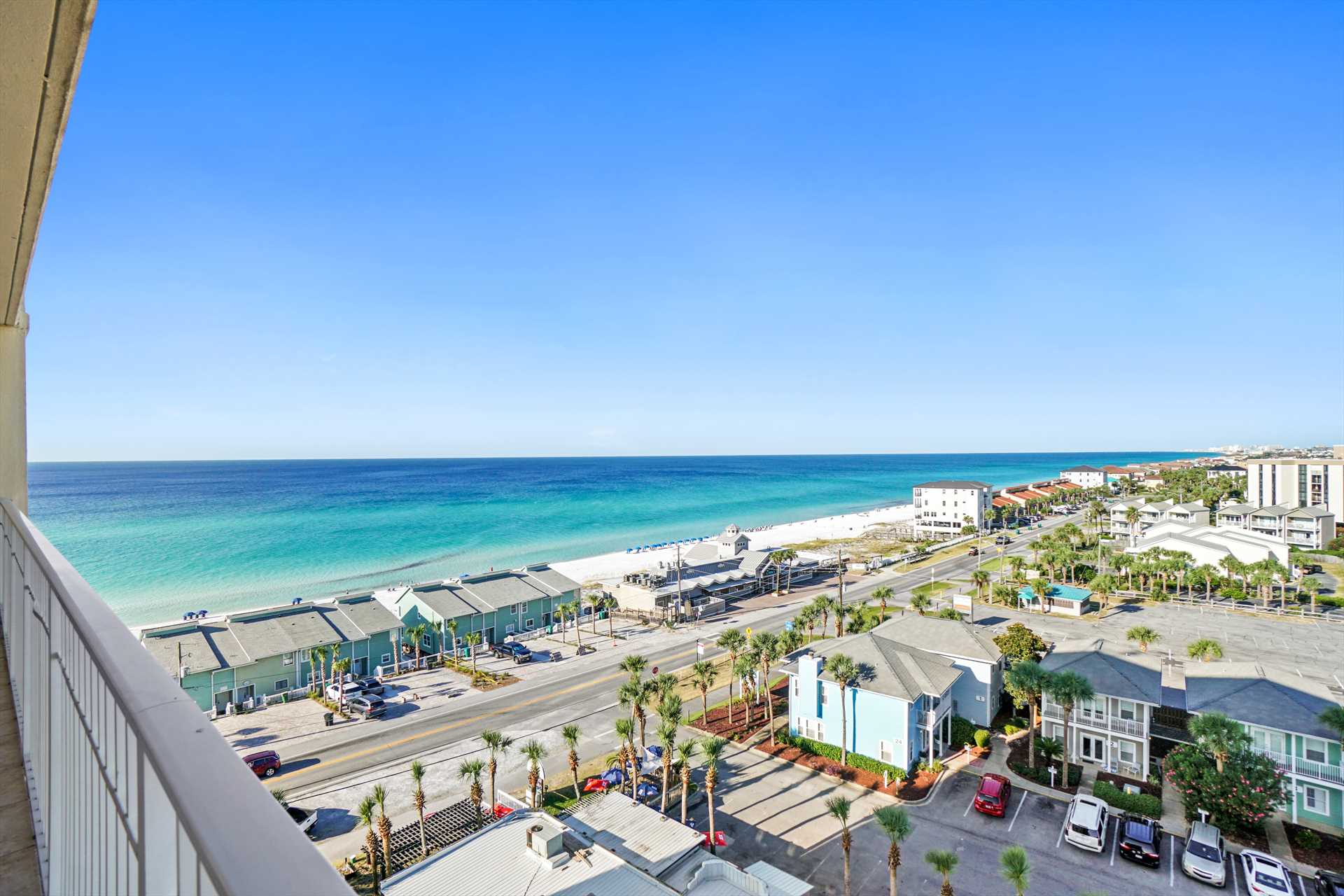 Sweeping views from large balcony leeward key 4 bedroom
