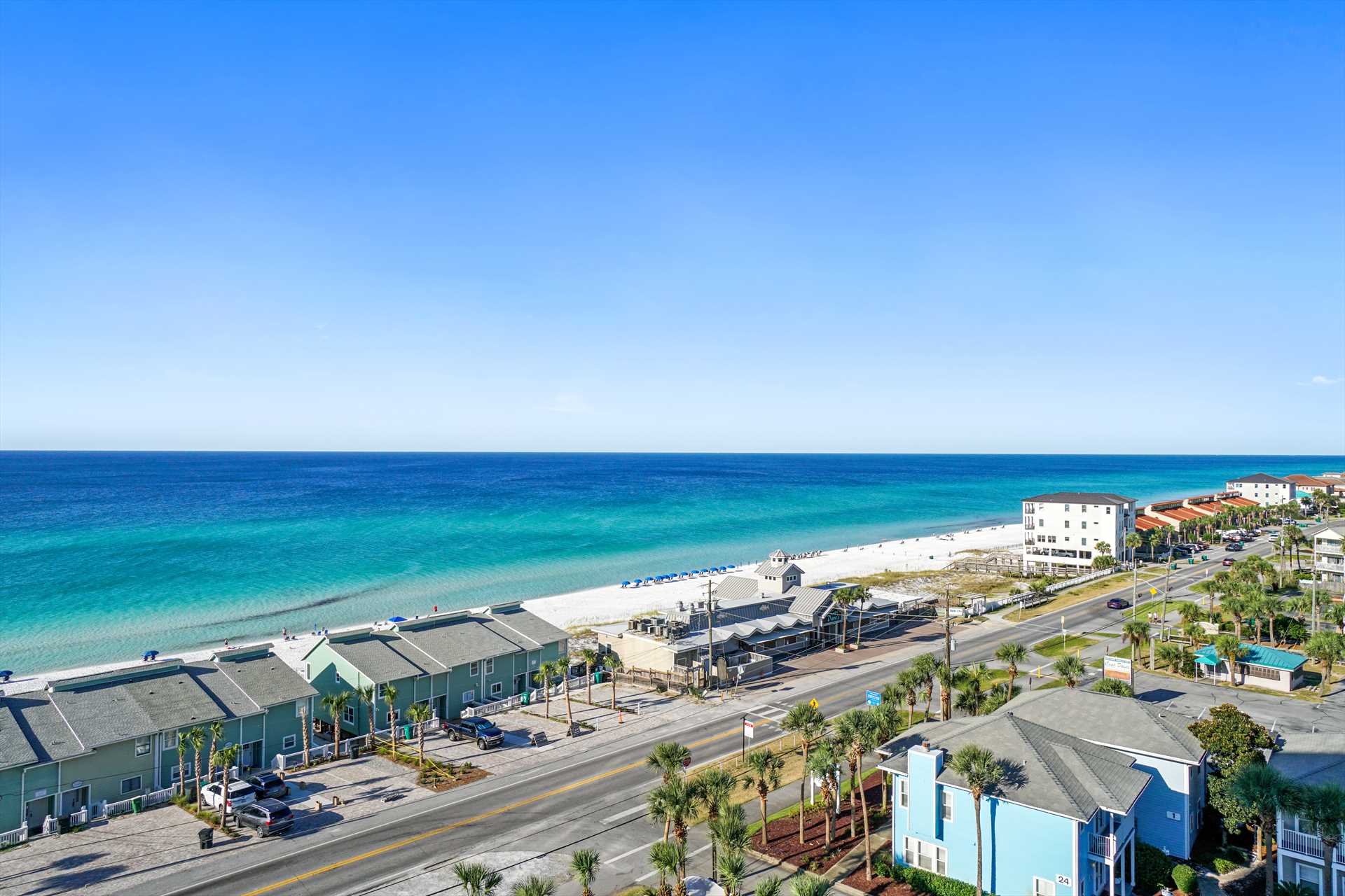 9th floor condo with great gulf views  on the destin miramar