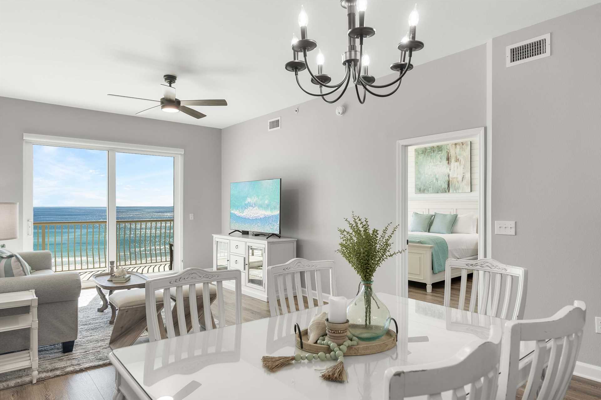 beach retreat 406 dining