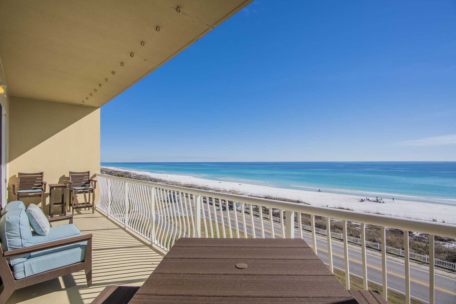 Amazing view from Condo beach Retreat 406