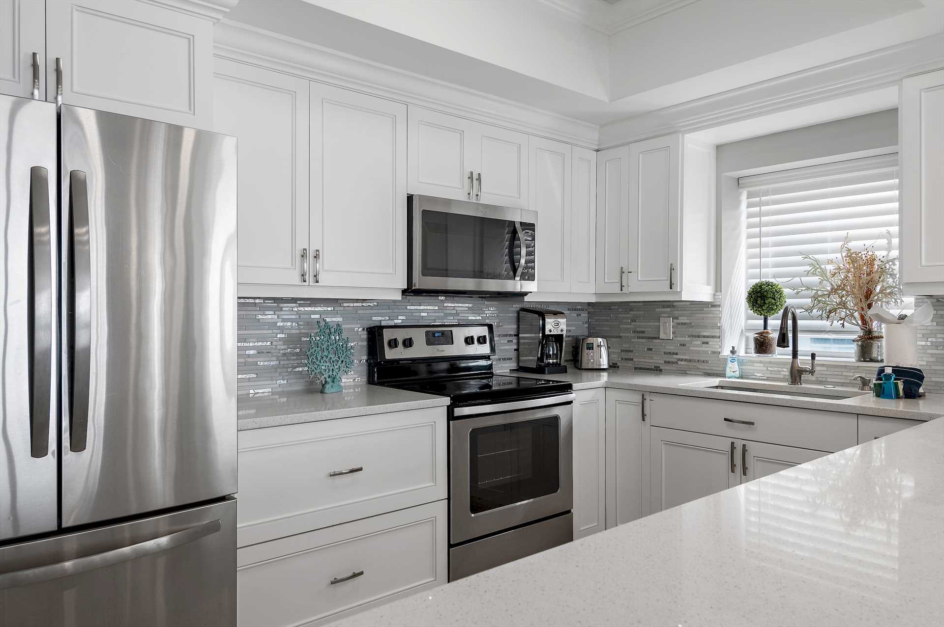 spacious kitchen