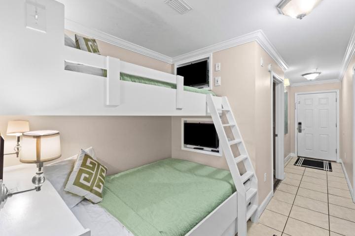 Beach Retreat 404 Hallway and Living Room Small Size-2_1 | Beach Condos in Destin #