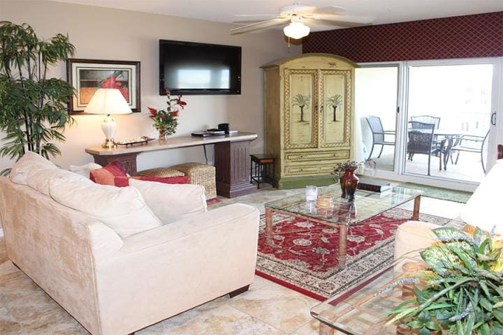 Living area | Beach Condos in Destin #