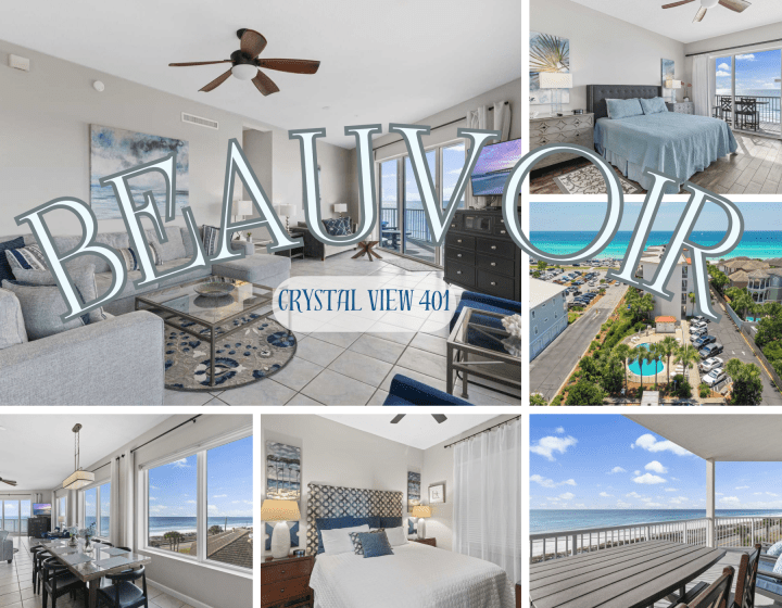 Blue Summer Photo Collage 2700 x 2100 px 1 | Beach Condos in Destin #