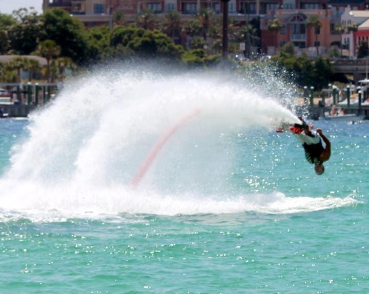 Flyboard Dolphin Dive | Beach Condos in Destin #