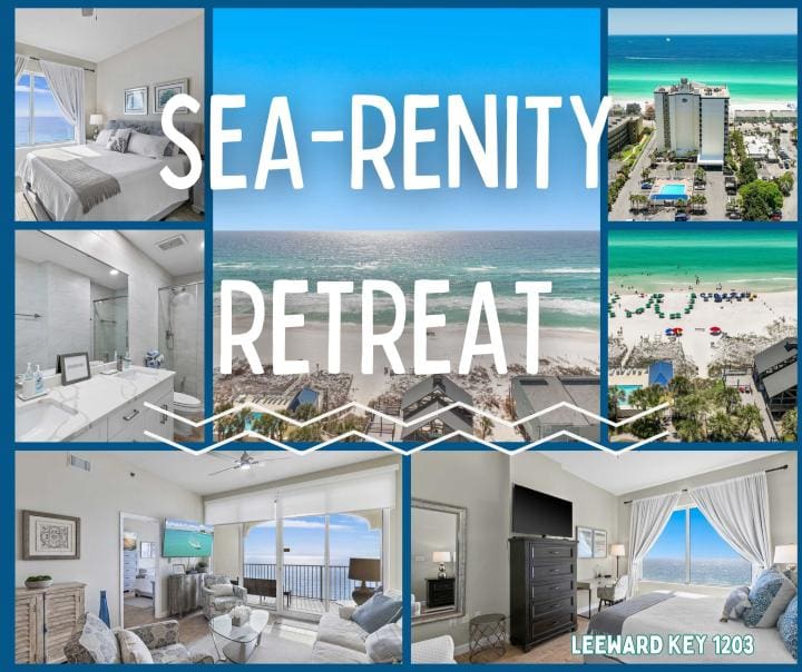 Condo Names in Destin | Beach Condos in Destin #Miramar vacation rental leeward key 1203