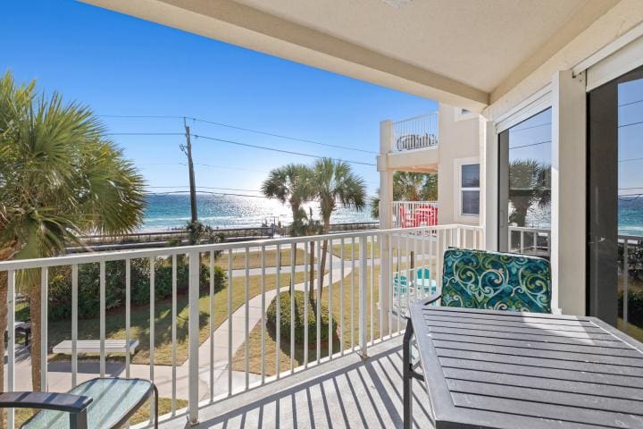 Maravilla 2308 Small Size-20 | Beach Condos in Destin #maravilla 2308 view of beach from balcony