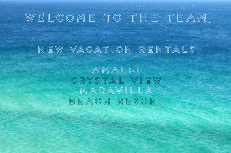 Welcome to the Team – New Vacation Rentals