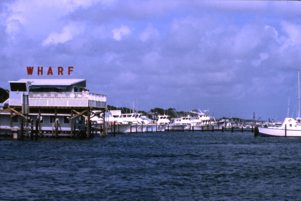 Boats docked at the wharf - Destin, Florida1981