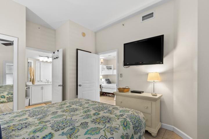 Beach Retreat 411 Small-6_1 | Beach Condos in Destin #king bed