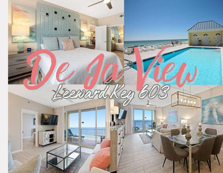 Destin Rental Condo Da Ja View | Beach Condos in Destin #Leeward Key rental Condo 603 De Ja View