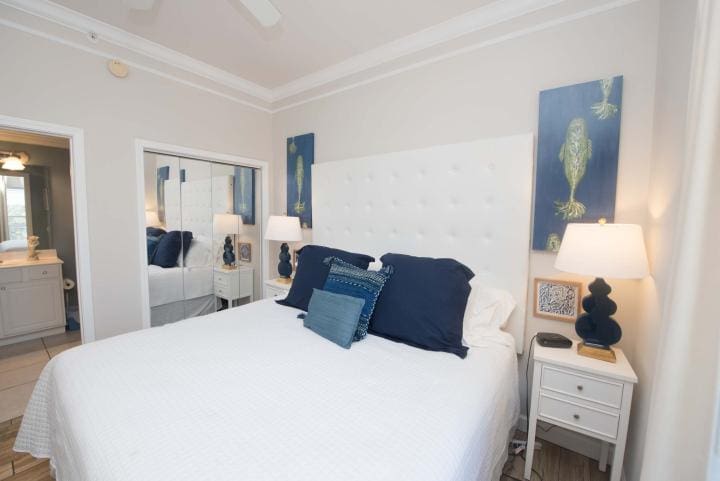 Beach Retreat 407 Master Bedroom | Beach Condos in Destin #