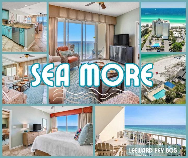 Leeward Key 805 Beach Condos in Destin | Beach Condos in Destin #Airbnb rentals destin