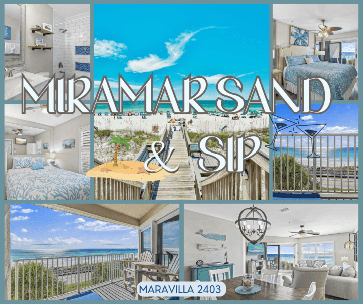 Miramar Sand Sip | Beach Condos in Destin #
