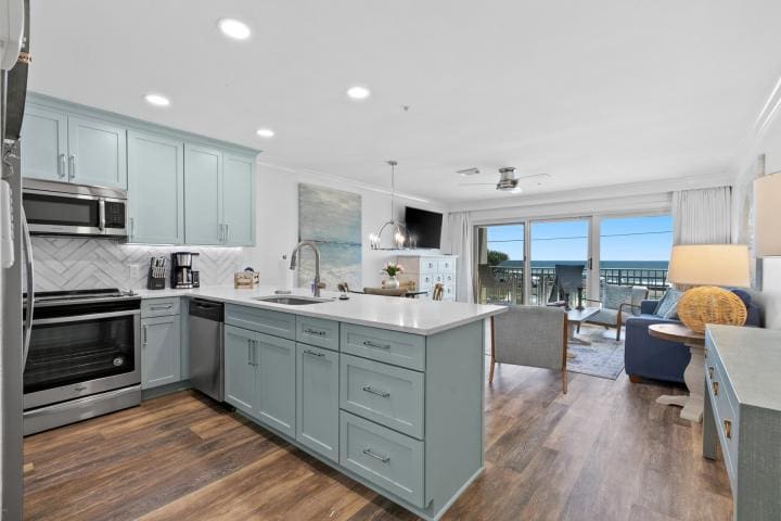 Maravilla 2211 Small-8_1 | Beach Condos in Destin #amazing kitchen of maravilla 2211
