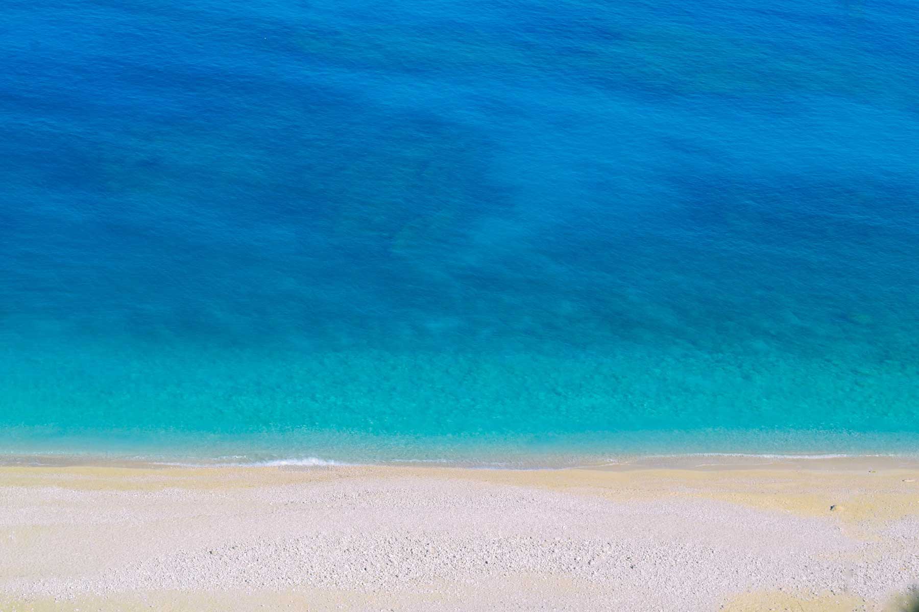 Blue water of Destin, Florida.