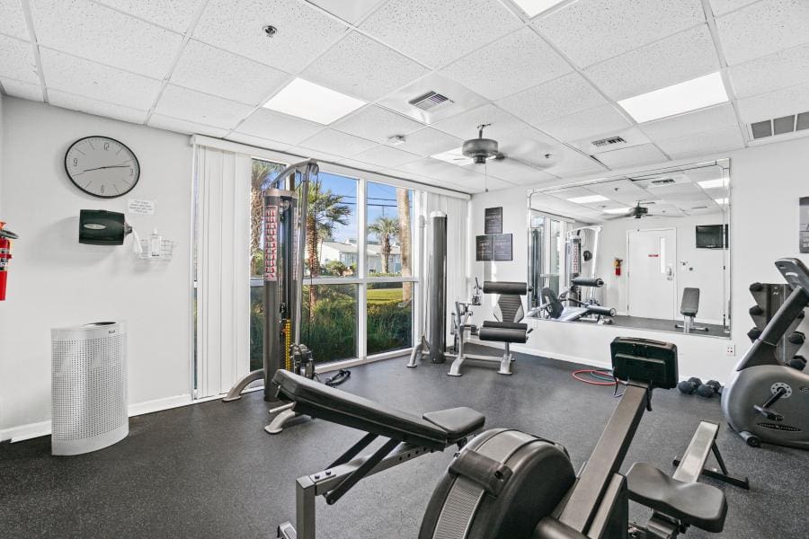 Leeward Key Fitness Room | Beach Condos in Destin Leeward Key Vacation Rentals | Beach Condos in Destin #