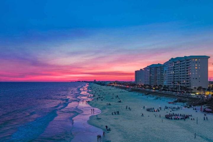 Miramar-beach-condo-majestic-sun-night-drone-15-full_1152w | Beach Condos in Destin #destin vacation rentals