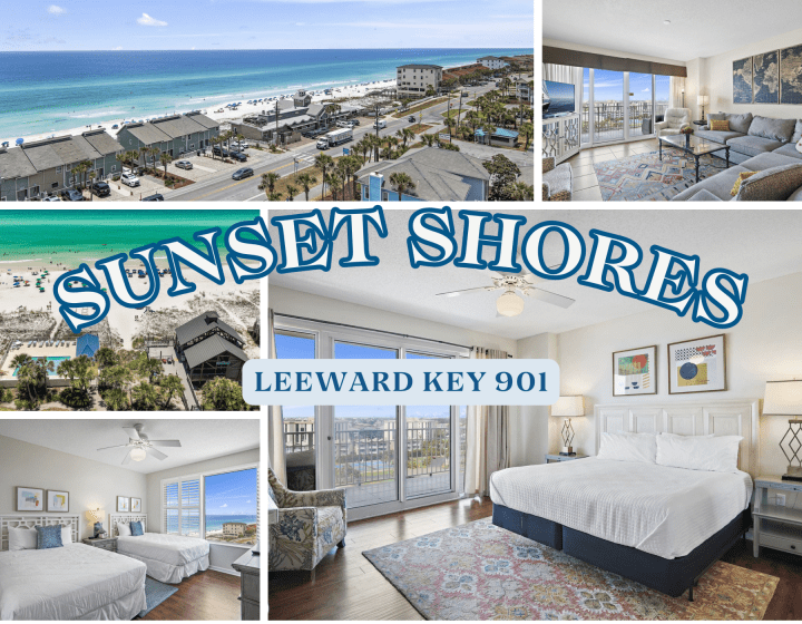 Blue Beige Summer Beach Photo Collage 900 x 700 px 2700 x 2100 px 2 | Beach Condos in Destin #