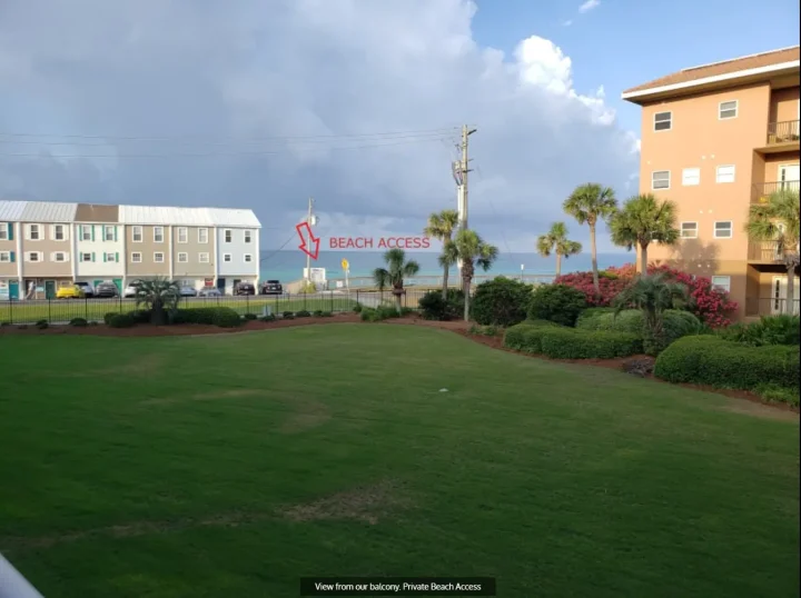 view-from-balcony | Beach Condos in Destin #