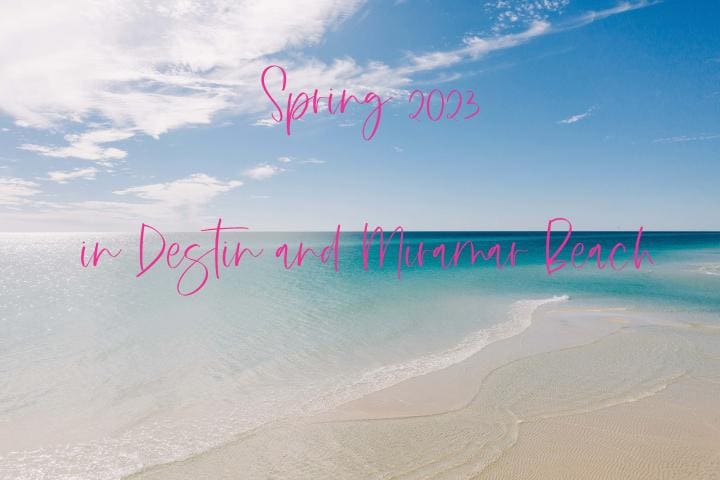 Drone shot of rosemary beach on sunny summer day | Beach Condos in Destin #