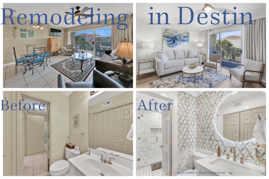 Renovations In Destin #Condo Remodeling