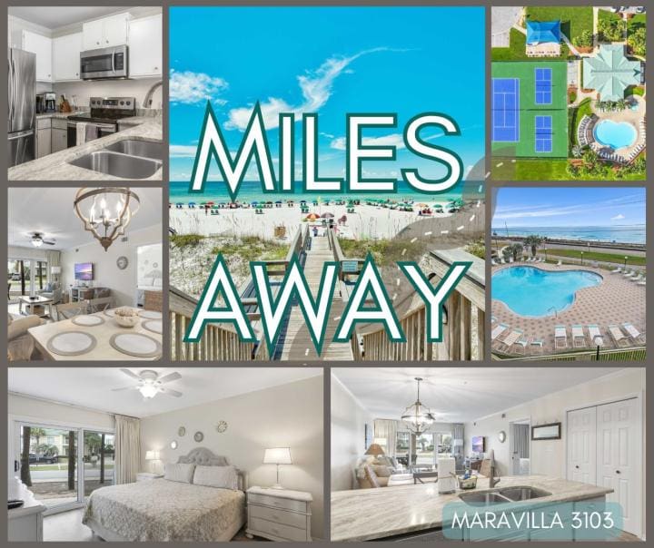 Miles Away | Beach Condos in Destin #Family Resorts Destin