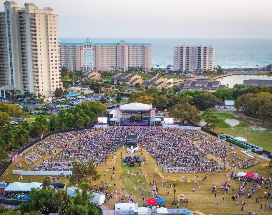 beach music concert