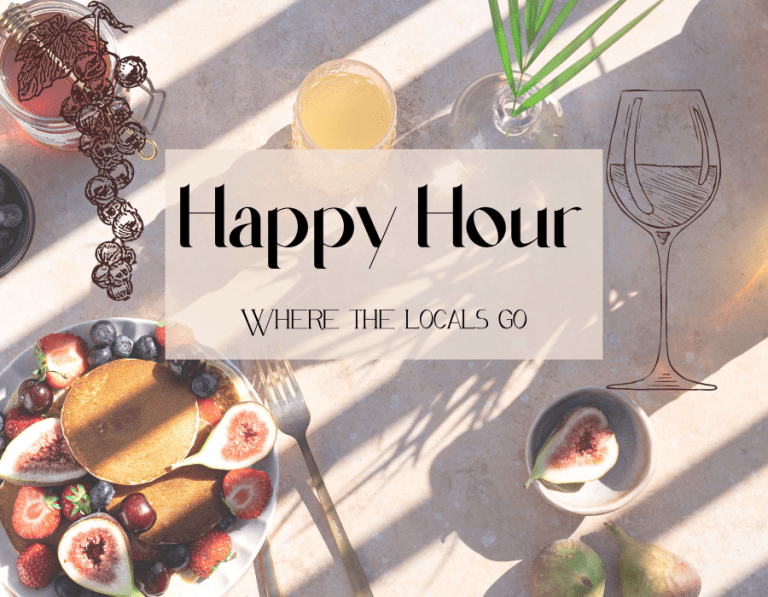 Happy Hour in Destin and Miramar Beach