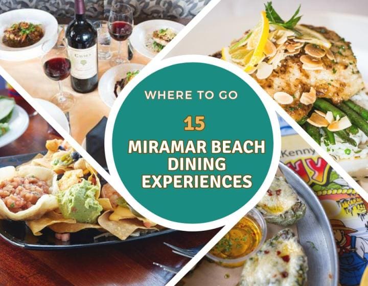 Dining experiences Miramar Beach | Beach Condos in Destin #Cool places to eat miramar beach