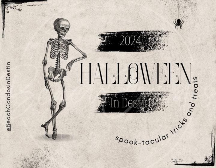 Halloween in Destin | Beach Condos in Destin #Where to Trick or Treat in Miramar Beach