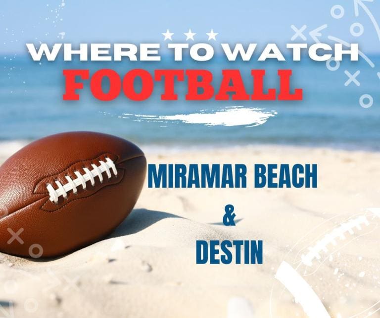 Sports Bars Destin | Beach Condos in Destin Where to Watch the Football Game in Destin and Miramar Beach | Beach Condos in Destin #where to watch the game in destin