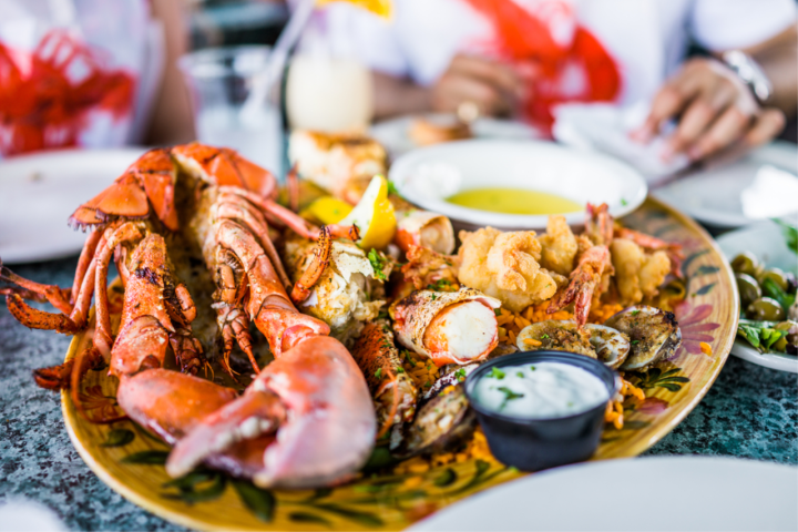 lobster-seafood-platter | Beach Condos in Destin #