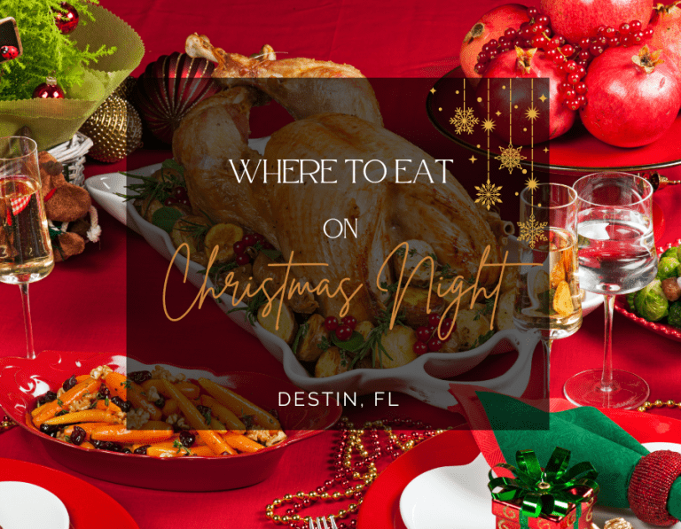 Crimson Special Christmas Dinner Instagram Post | Beach Condos in Destin Best Places for Christmas Dinner | Beach Condos in Destin #