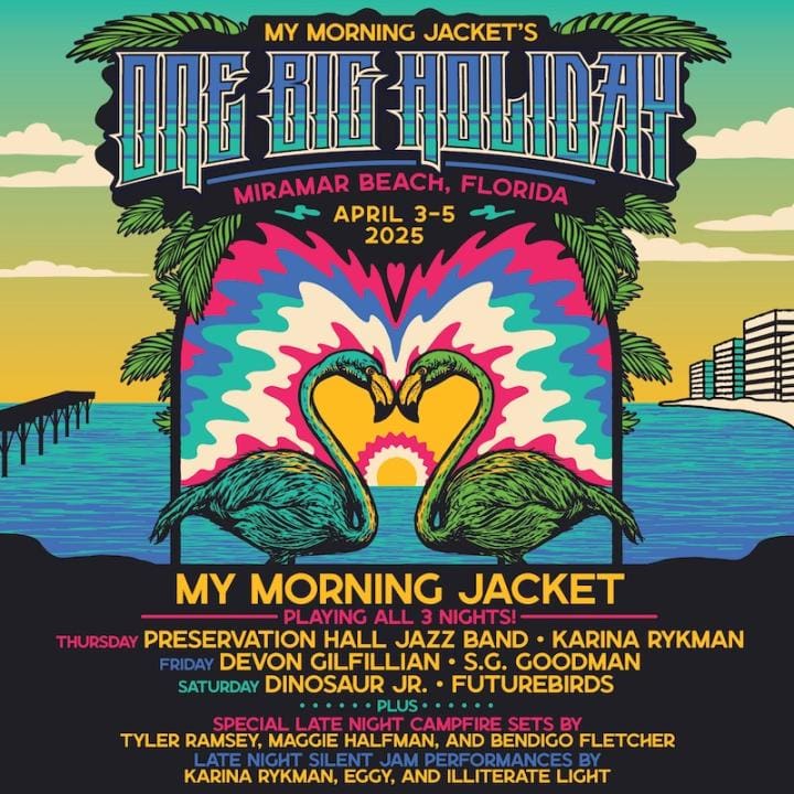 My Morning Jacket Destin | Beach Condos in Destin #Majestic Sun Concert series