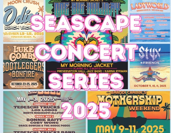 2025 Miramar Beach Concert Lineup Topeka Live at Seascape Beach Condos in Destin