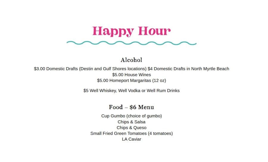 Happy Hour in Destin | Beach Condos In Destin #