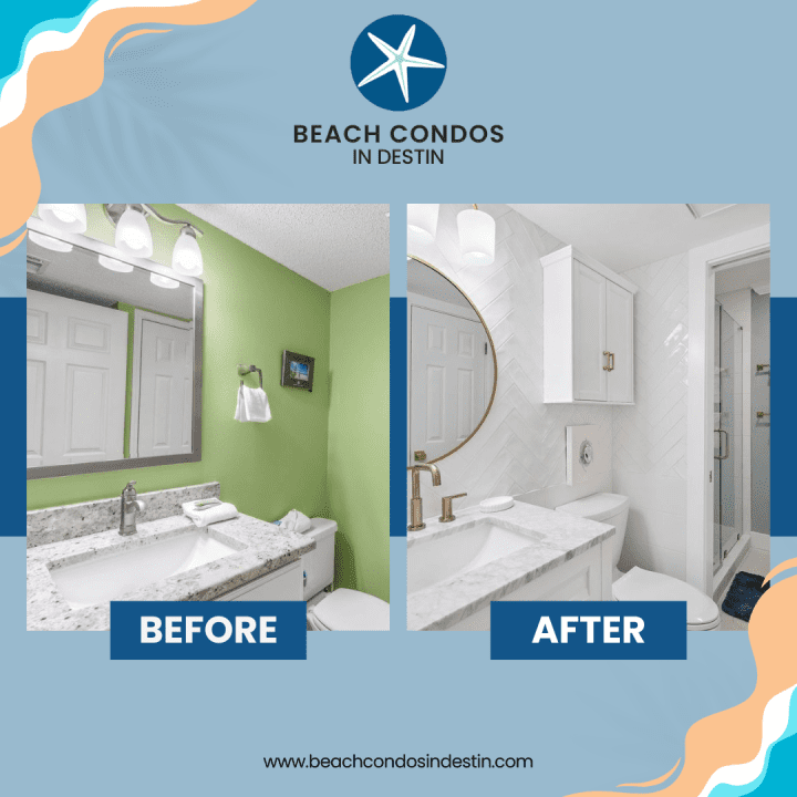 Bathroom | Beach Condos in Destin #