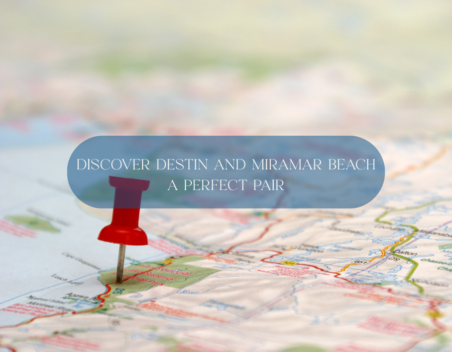 Map Destination Asking Search Bar Instagram Post | Beach Condos in Destin Discover Destin and Miramar Beach: A Perfect Pair | Beach Condos in Destin #