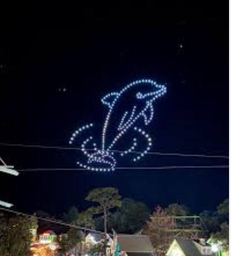 drone show | Beach Condos in Destin Fireworks in Destin | Beach Condos in Destin #