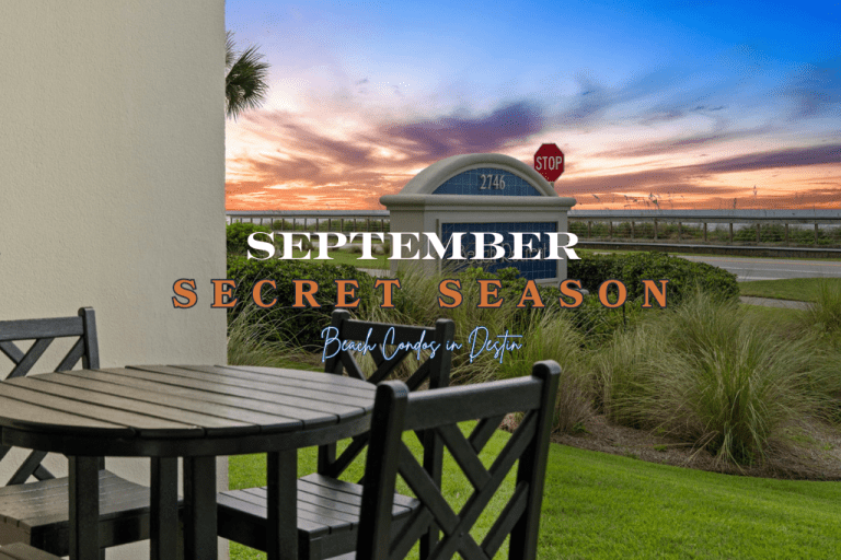 Mediterranea Resort Destin | Beach Condos in Destin September – Secret Season in Destin | Beach Condos in Destin #