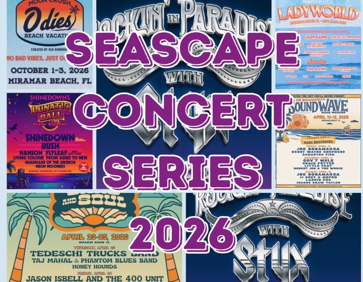 Concerts In destin 2026 | Beach Condos in Destin #Concerts at Sescape 2026