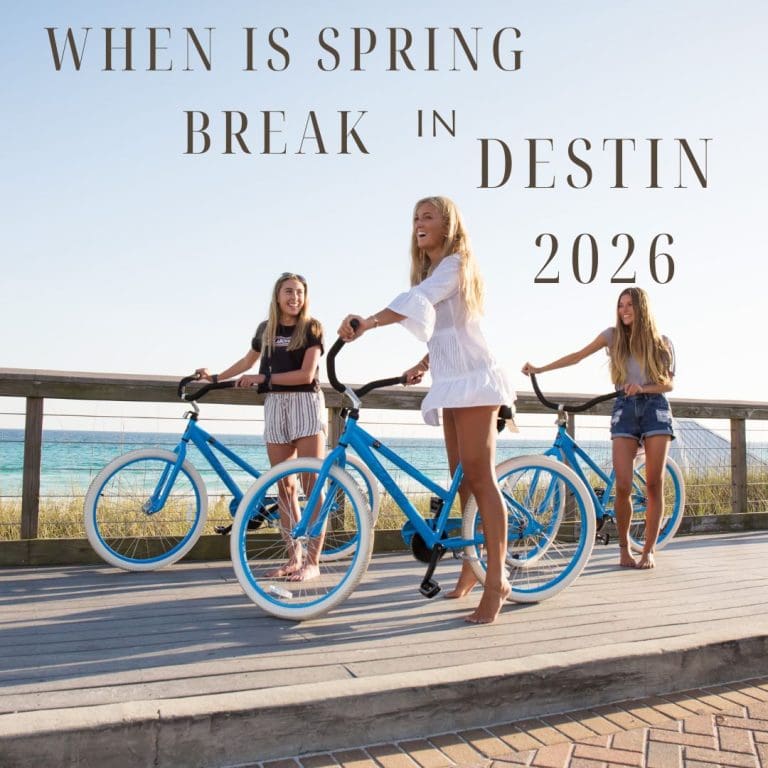 What are spring break dates in destin